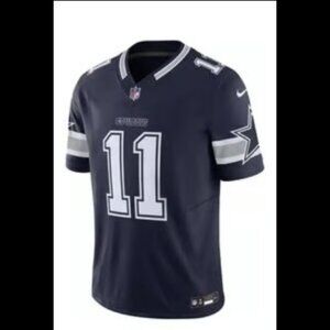 Micah Parsons 11 Dallas Cowboys Navy Vapor F.U.S.E Elite Nike NFL Jersey XL